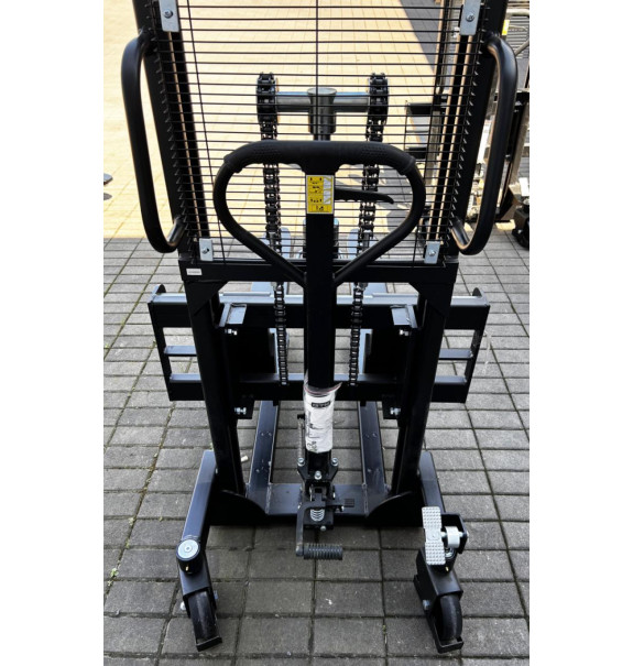 Купити гідравлічний штабелер GTM SFH1516EB 1,5 т — підйом 1600 мм, Київ
